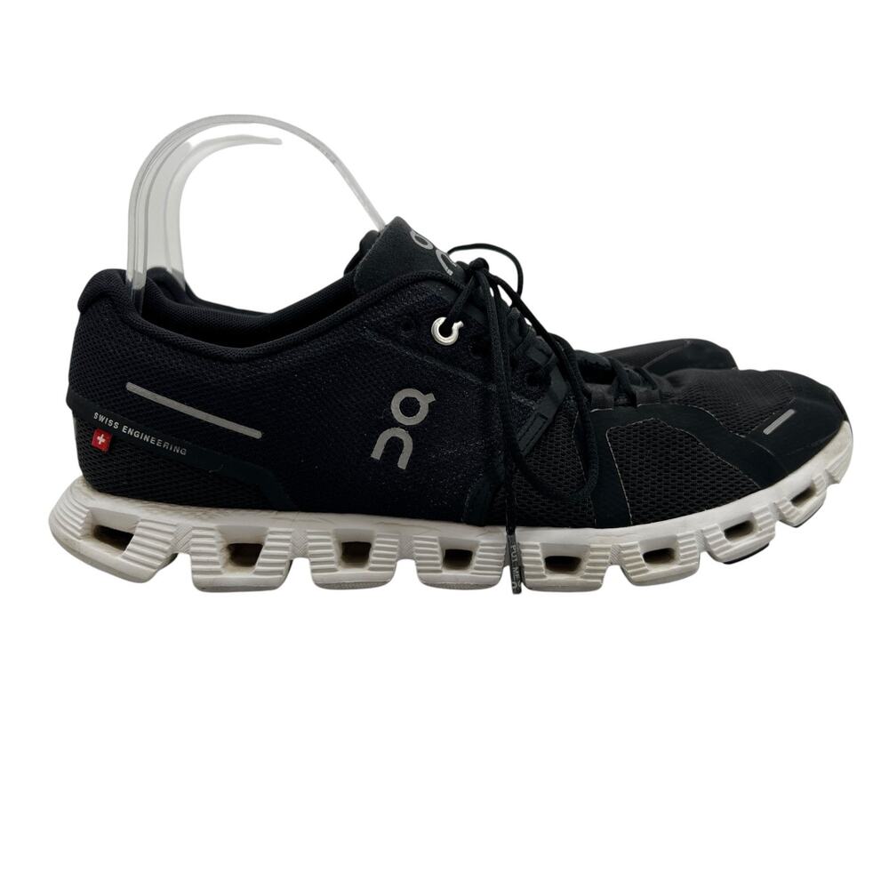 On Womens 10 Shoes Black Cloud 5 Running Lightweight Mesh Sneakers 59.98904